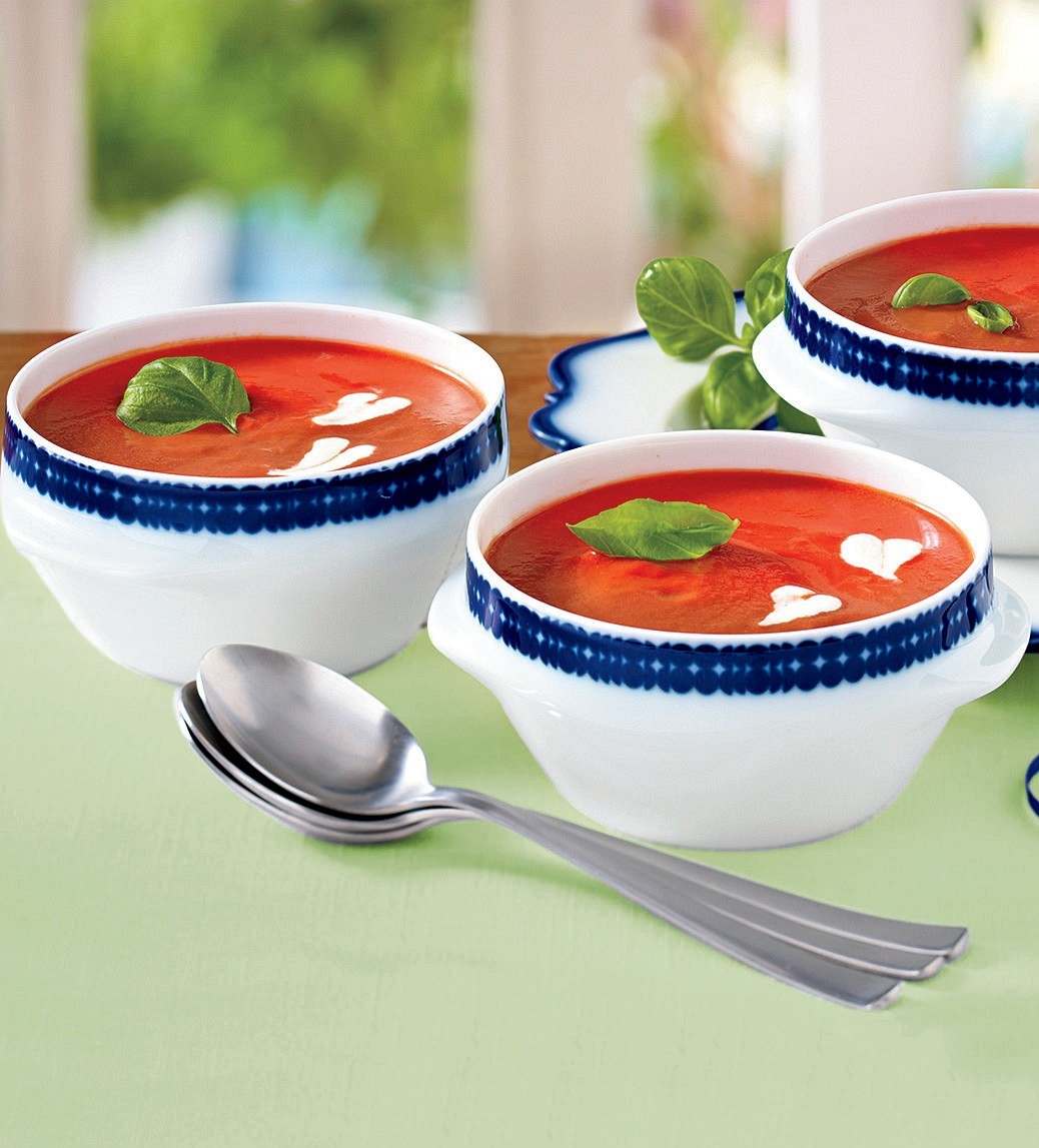 Готовим Soups Tomato-Basil Soup