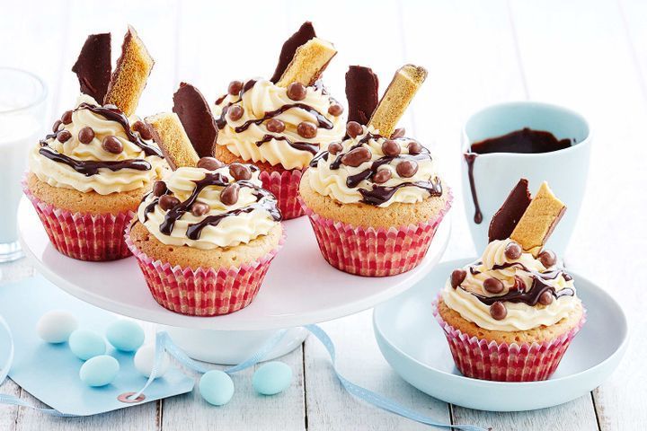 Готовим Desserts Crunchie cupcakes