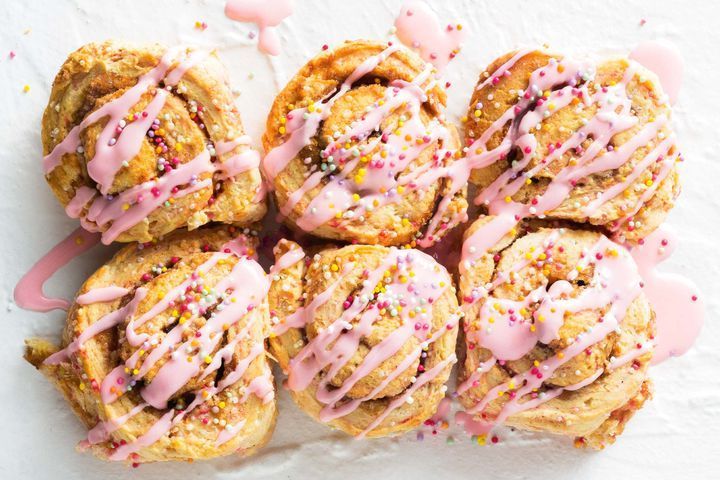 Готовим Desserts Funfetti scrolls