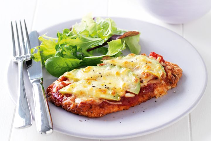 Cooking Meat Avocado chicken parmigiana