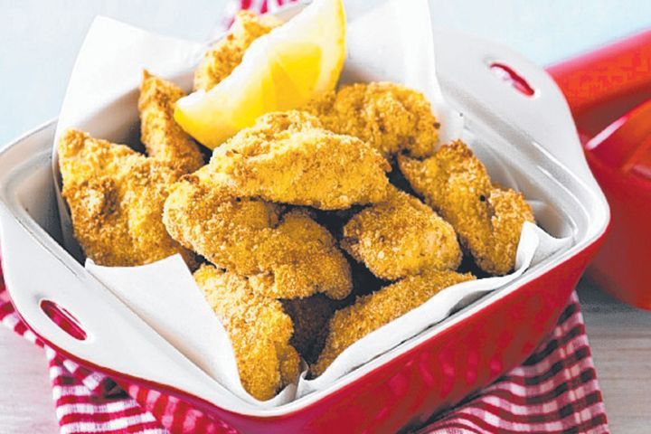 Cooking Meat Chicken nuggets