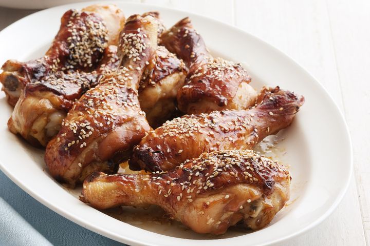Cooking Meat Honey-soy chicken
