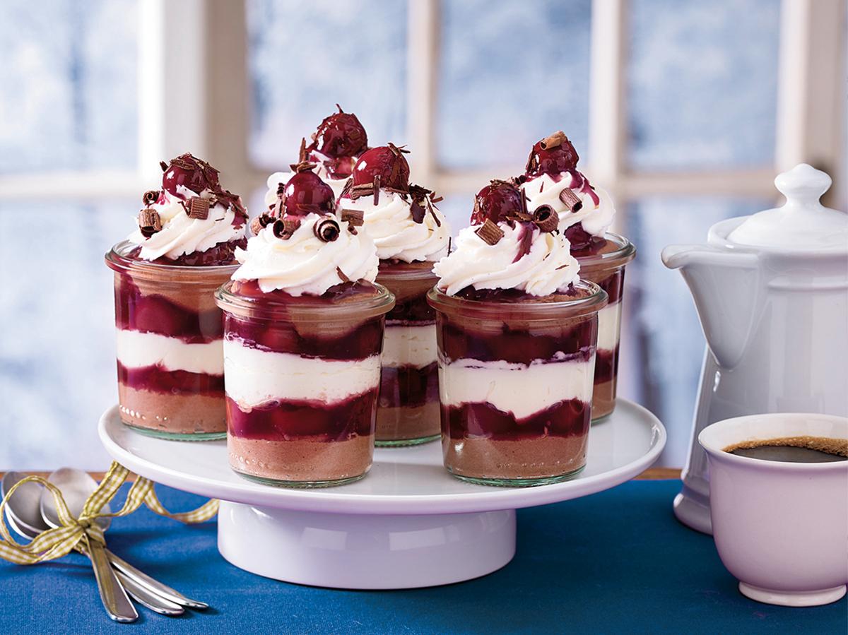 Готовим Desserts Black Forest Trifles