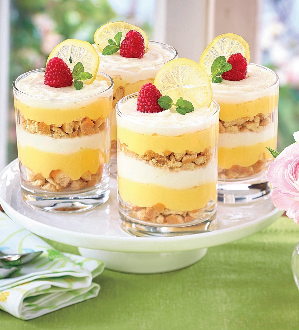 Готовим Desserts Creamy Lemon Parfaits