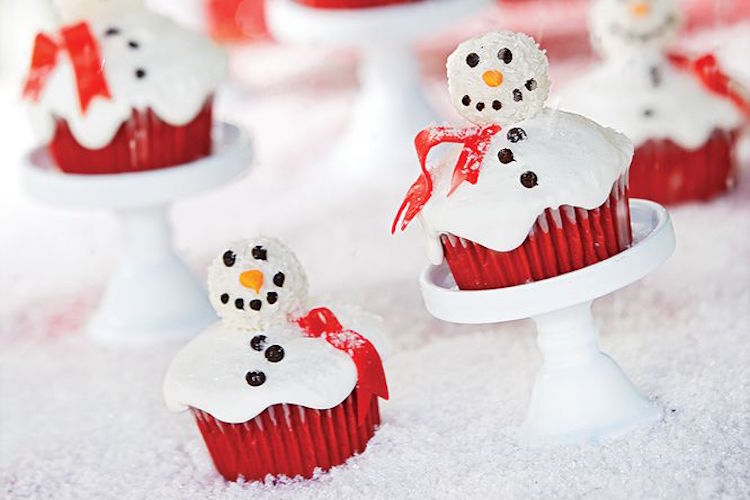 Готовим Desserts Frosty the Melting Snowman Cupcakes