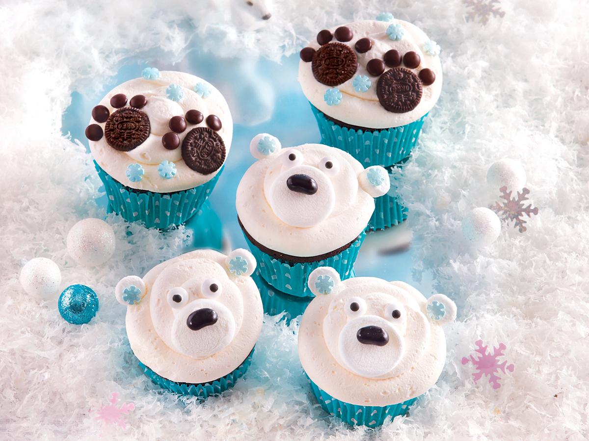 Готовим Desserts Polar Bear Cupcakes