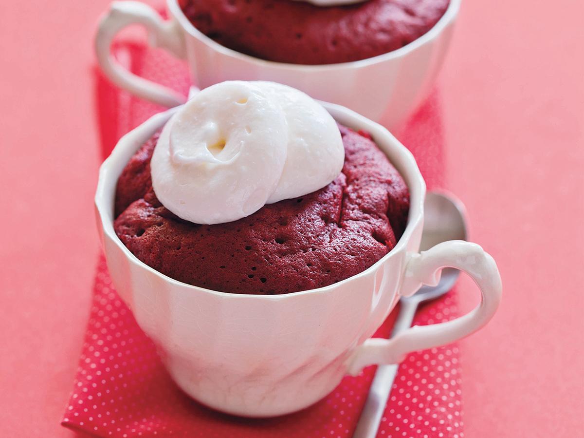 Готовим Desserts Red Velvet Mug Cakes