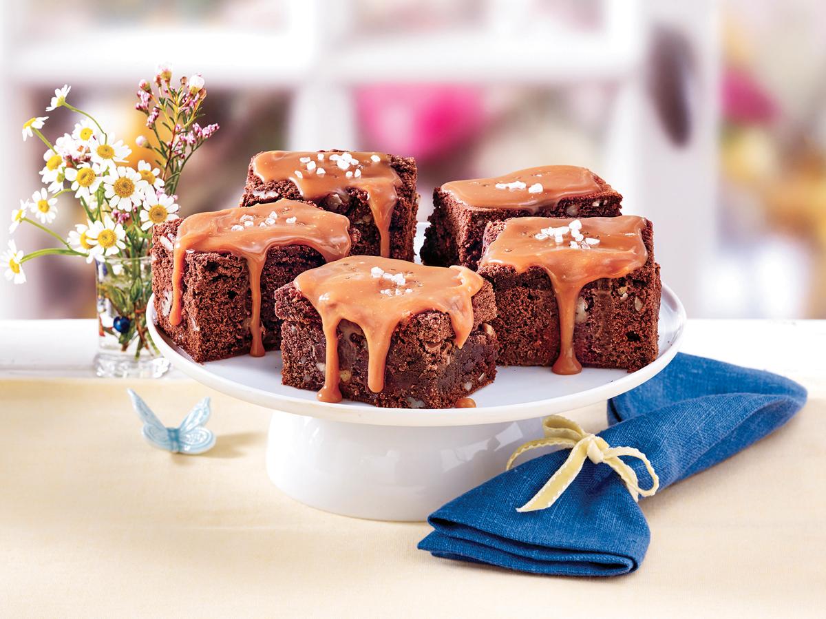 Готовим Desserts Salted Caramel Brownies