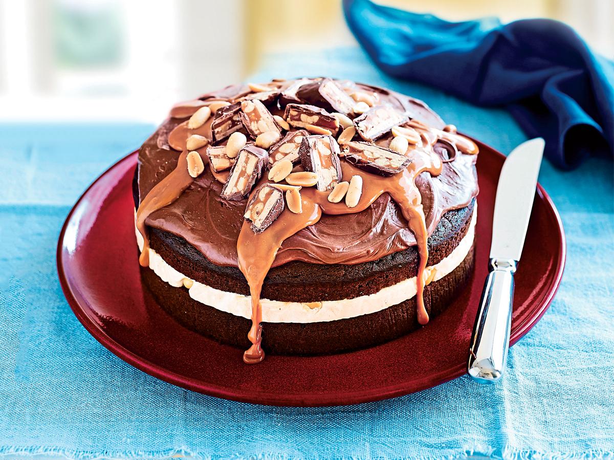 Готовим Desserts Snickers Bar Layer Cake