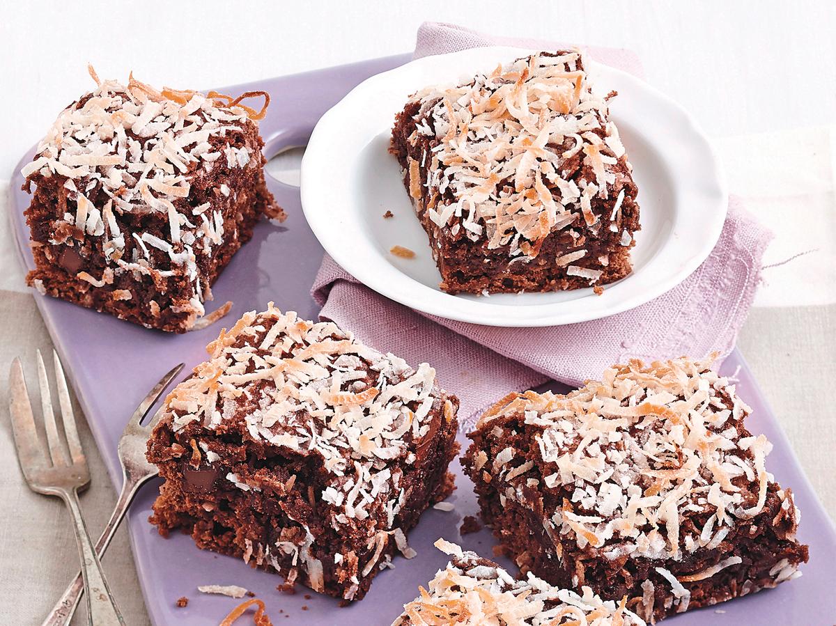 Готовим Desserts Toasted Coconut Brownies