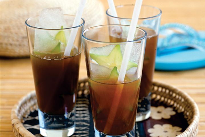 Cooking Coctails Carambola iced tea