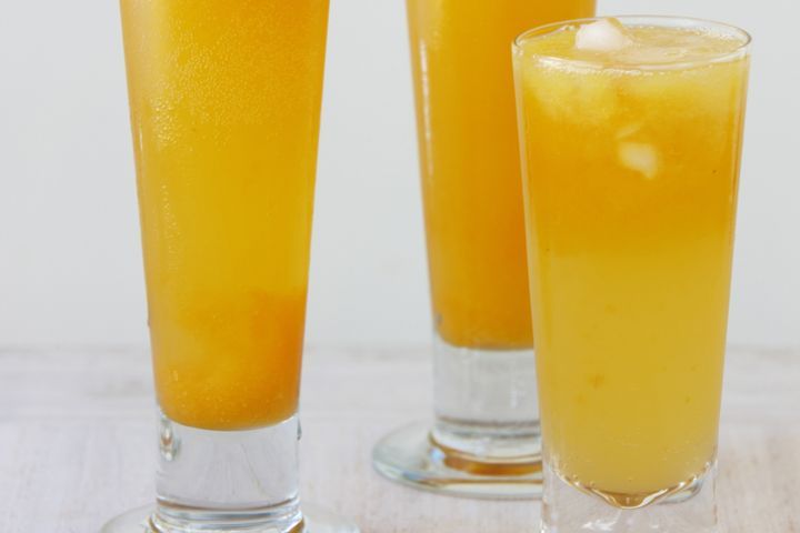 Cooking Coctails Ginger peach fizz
