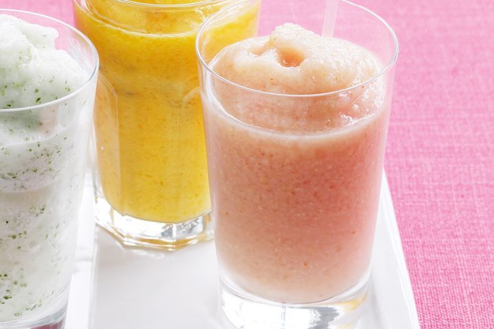 Cooking Coctails Guava and lychee slushie