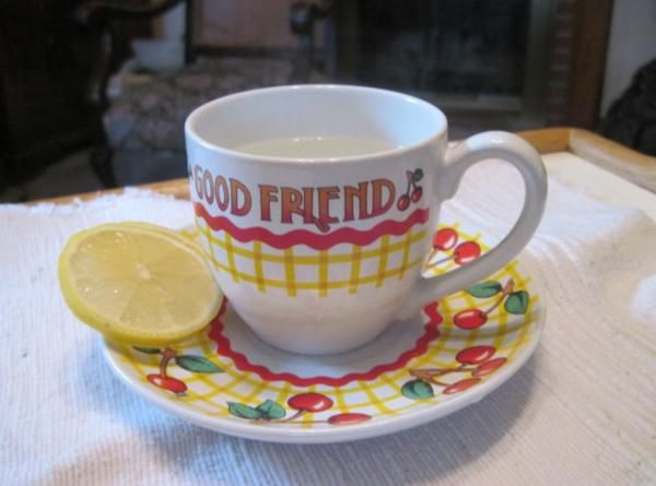Cooking Coctails Lemon Sore Throat Tea