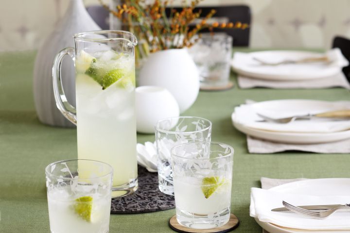 Cooking Coctails Lime spritzer