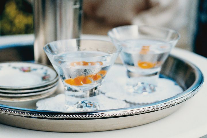 Cooking Coctails Mandarin martinis