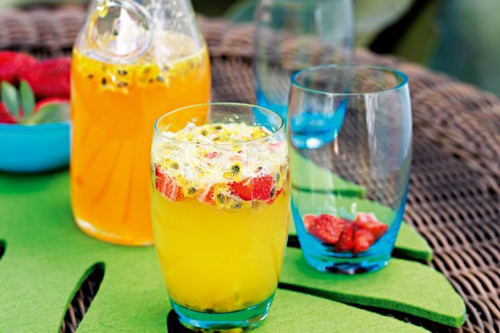 Cooking Coctails Orange and passionfruit cooler