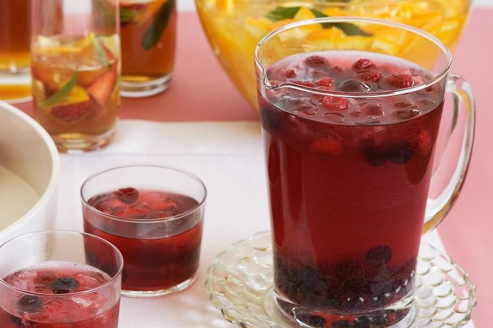 Cooking Coctails Raspberry iced tea