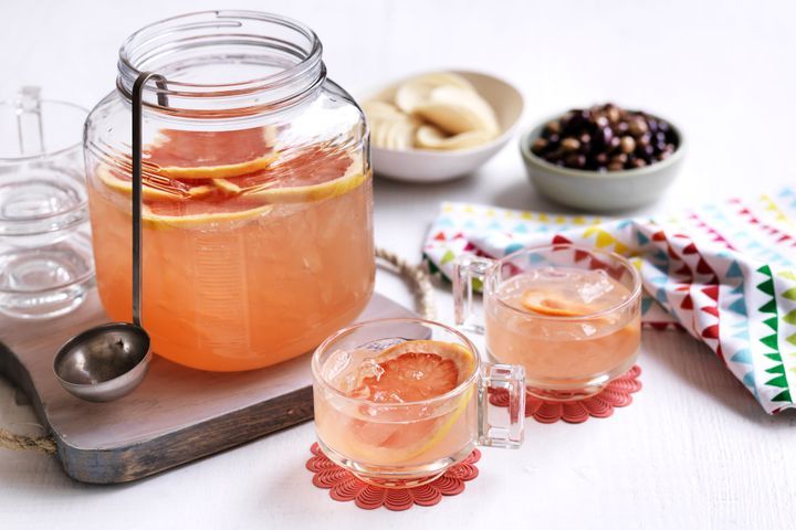 Cooking Coctails Ruby grapefruit gin