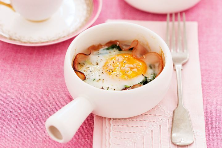 Cooking Eggs Baked eggs