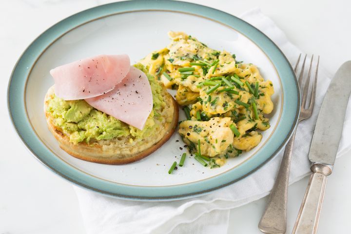 Cooking Eggs Green eggs and ham crumpets