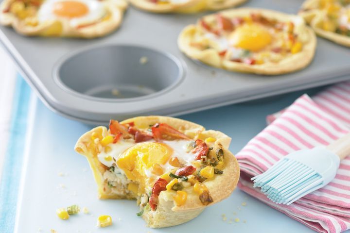 Cooking Eggs Mexican egg tarts