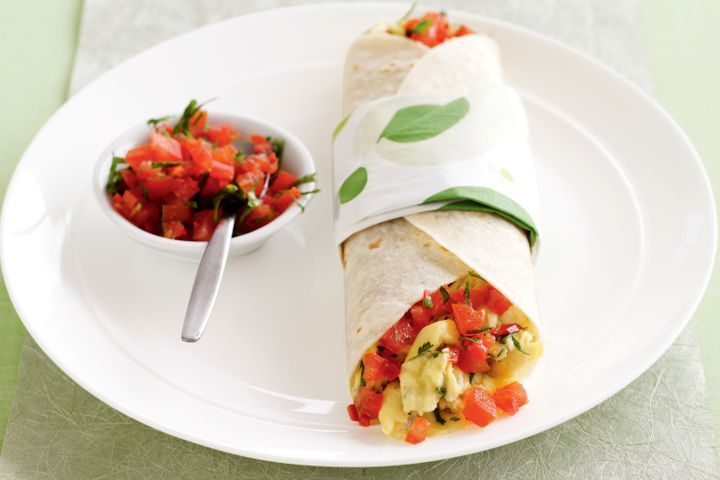 Cooking Appetiziers Soft breakfast tacos