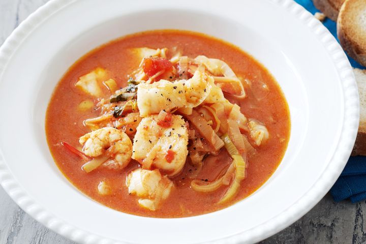 Cooking Fish Bouillabaisse