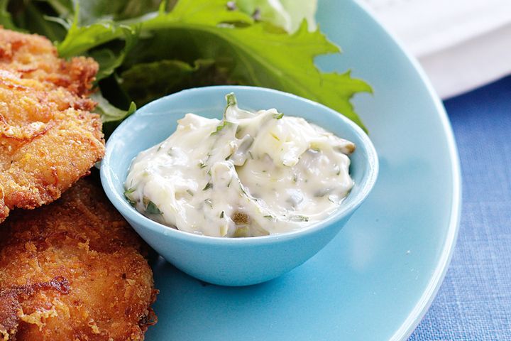 Cooking Fish Caper mayonnaise