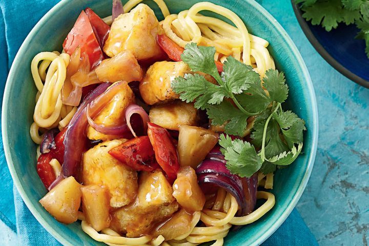 Cooking Fish Crispy sweet and sour fish stir-fry