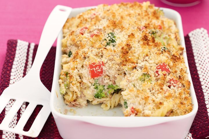 Cooking Fish Dairy-free tuna pasta bake