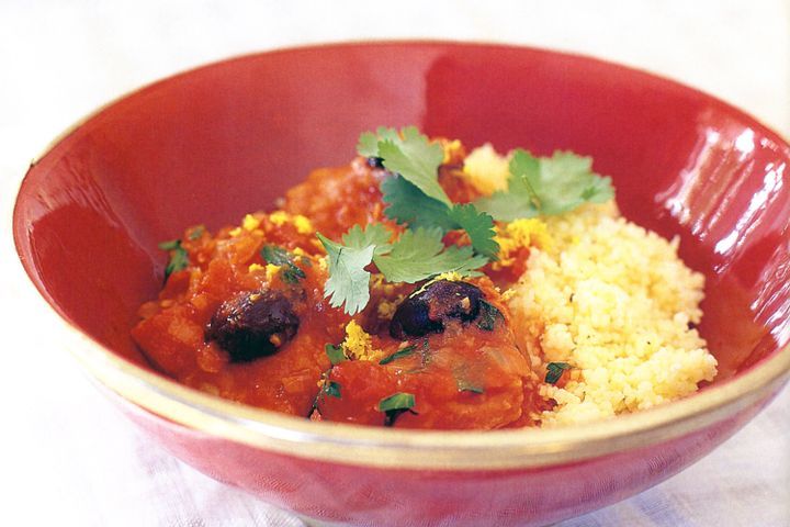 Готовим Fish Fish tagine with couscous