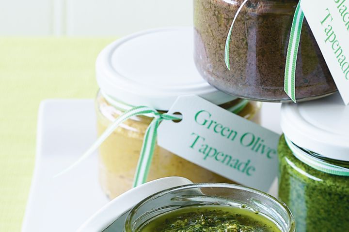 Cooking Fish Green olive tapenade