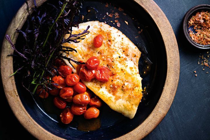 Cooking Fish Grilled snapper with spiced Cajun salt