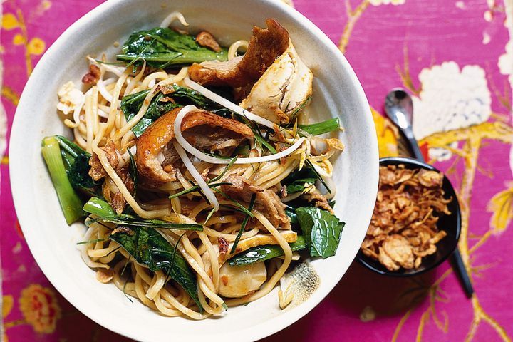 Cooking Fish Hawker-style stir-fried noodles