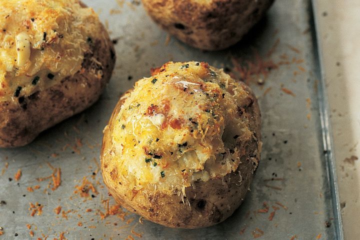 Cooking Fish Jacket potatoes