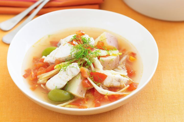Готовим Fish Mediterranean fish stew
