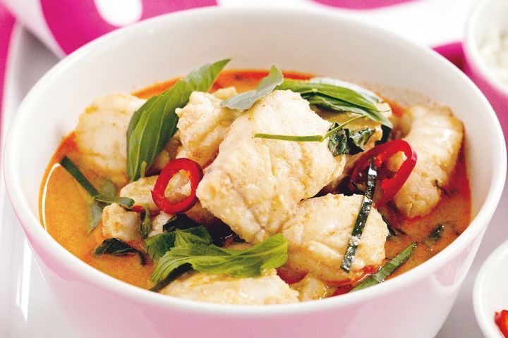 Готовим Fish Penang fish curry