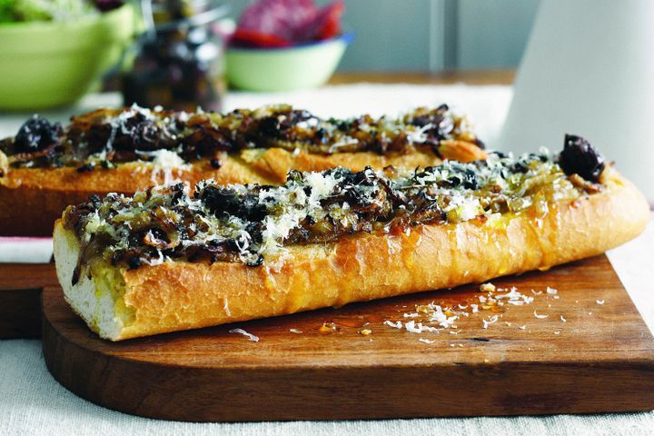 Cooking Fish Pissaladiere baguette