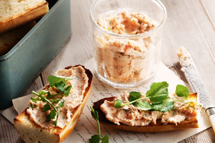 Cooking Fish Salmon rillettes