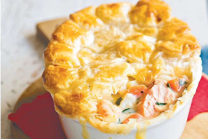 Cooking Fish Seafood pie