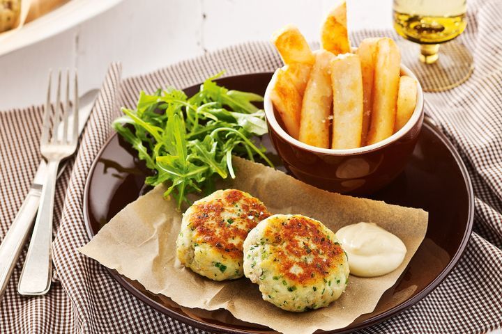 Cooking Fish Super-easy fish cakes with aioli