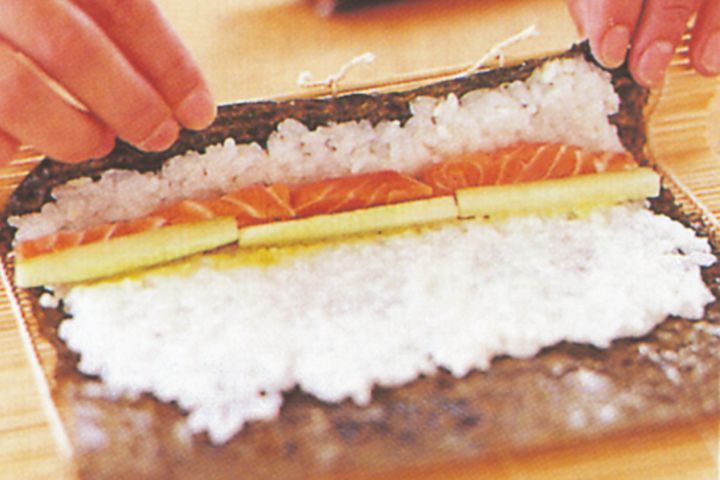 Cooking Fish Sushi