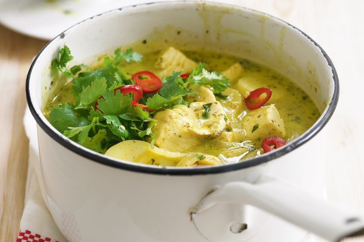 Готовим Fish Thai jungle fish curry