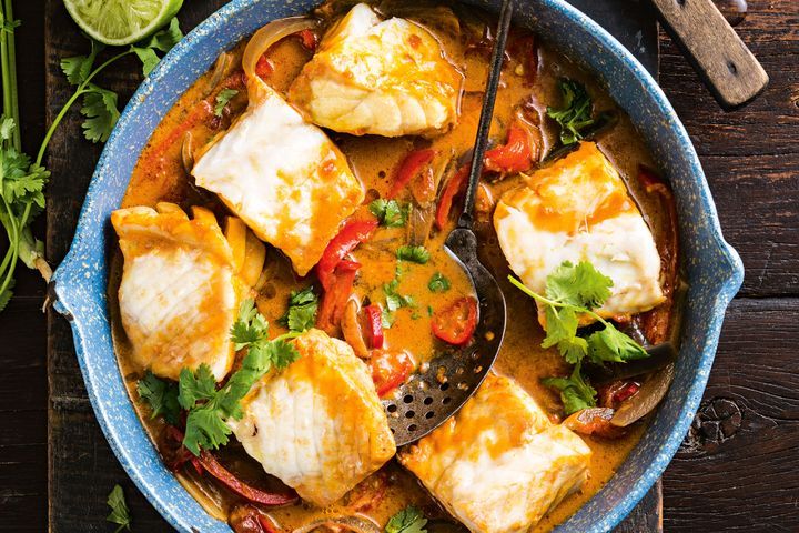 Готовим Fish Tomato and chilli fish stew