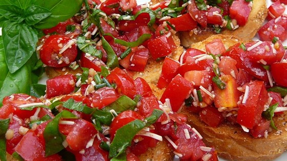 Cooking Health Balsamic Bruschetta