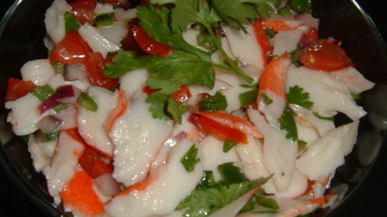 Cooking Health Crab Ceviche