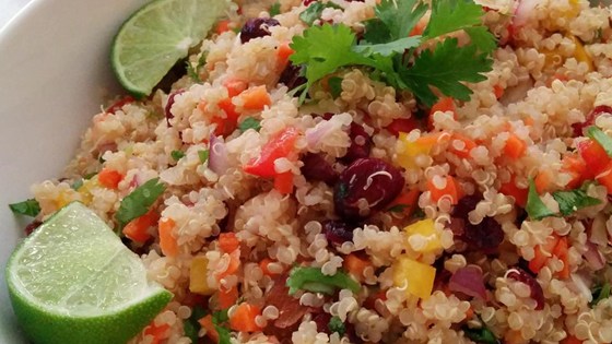 Cooking Health Cranberry and Cilantro Quinoa Salad