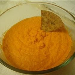 Cooking Health Easy Red Pepper Hummus