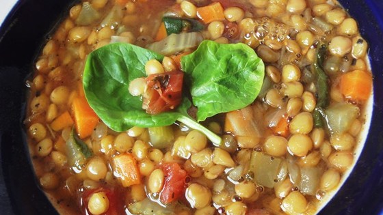 Cooking Health Lentil Soup